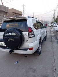 من رخصه الادمن برادو 2008مكفولة دبل تانكي سبيرتعليگ رقم بغداد  6سلندرل...