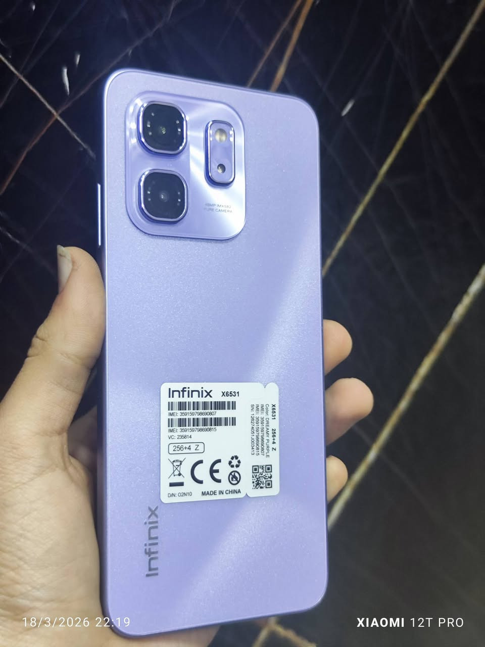 📱 للبيع جهاز انفنكس
- الماركة: انفنكس hot 50i
- الذاكرة: 256GB
- الرام: 4GB
- حالة الجهاز: شبه جديد (استخدام أقل من أسبوع)
- بدون ملحقات

الجهاز نظيف جداً وما بيه أي مشاكل، استخدام خفيف جداً.

💰 السعر: (140)
📍 الموقع: (بغداد)
توصيل لكل المحافظات 5000


**إذا كنت صاحب هذا الإعلان وتريد حذفه لأي سبب، رجاءا أرسل رسالة إلى الدعم الفني**