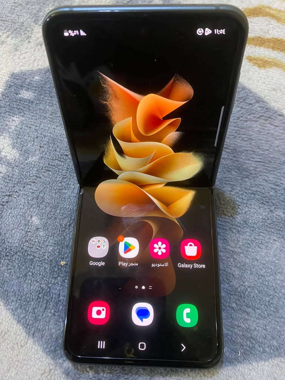 سامسونك Z Flip3
سامسونك Z Flip3جهاز نضيف جديد مامفتوح ضمان ذاكره256
جهاز دفتري لينطبك دبل شاشه سعر ٢٤٥
***********
