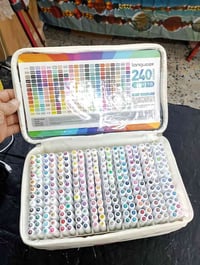 لانجو • اقلام اكريليك 240 • بدون كسران