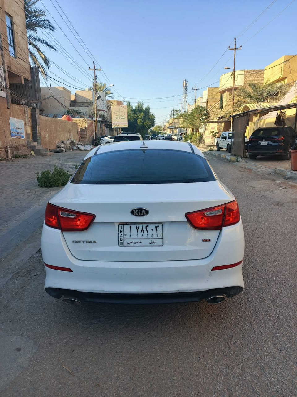 السلام عليكم 
للبيع كيا اوبتيما 2015 محرك 2400 تخم تاير تبريد حداديه جيده سياره بيها صبغ قطعتين جاملغ وباب سياره مواصفات تحكم جهتين شفتات كير ويل كب اشاير بلمري حساسات نظام إيكو سعر 112 اتصال فقط ***********
