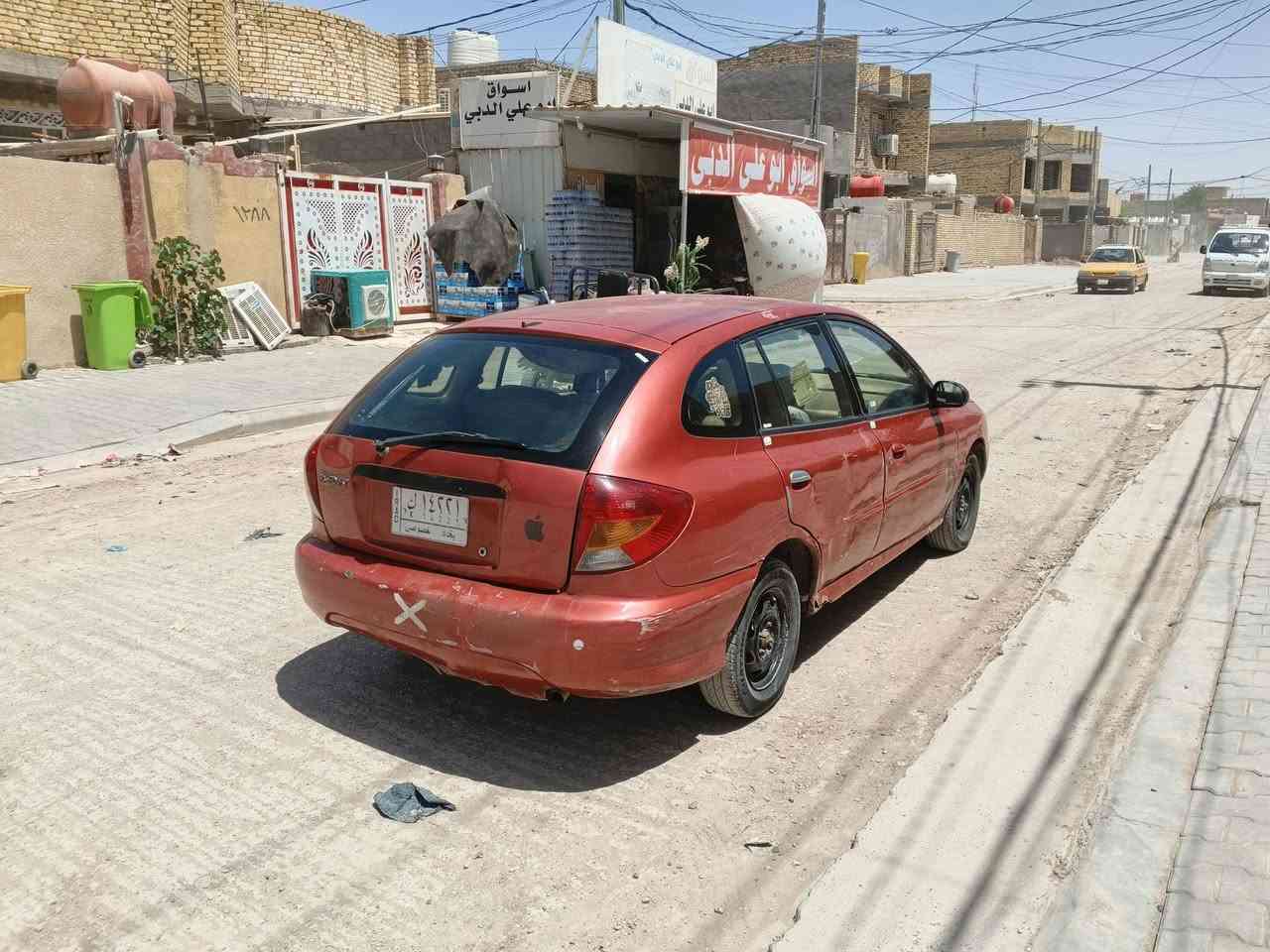 سلام عليكم كيه ريو 2002
كير مكينه سحگ خير من الله 
تخم تاير امامي شادهن جدد 
منضومه تبريد كامله بس راديتر تبريد اشده 
داخله نضيف حلو كشره كدام العين 
كهربائيات كله شغاله
سعر 29 وبيه مجال
اتصال ***********.     ***********

