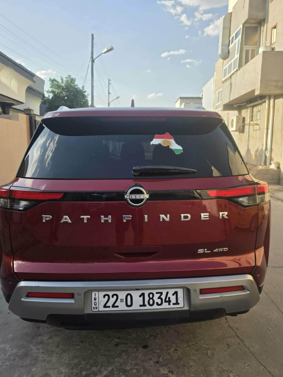 كوردي/عربي 
نیسان پاسفندەر مۆدیل 2024 مواسەفات SL بەس سڵایت نیە شاشە گەورە تەحدید سورعه بەسمە سلایت رادار سەنەوی تازەیە بەناو خۆمانەوەیە رەقەم هەلێرە بە نسبەت حادیسەوە بەس چامڵخ سەکن ئەویش بە بیلاد گۆڕاوە بي ناو گرتن  رەقەم شاسیش دا نراوە 
نرخيشي 310 ورقه 
بو زانياري زياتر يان معامله تلفون ***********
من تةنيا پوستم كردوه 

———————————————
نيسان باثنفدر موديل 2024 مواصفات SL فقط بدون فتحه ما باقي مواصفات بيها بصمه رادار تحديد سرعه  هزه و سنويه جديده رقم اربيل السنويه بأسمنا بنسبة للضرر فقط جاملغ سكن مبدل بلاد نفس رقم اللون بدون دواخل بدون كلشي ورقم الشاصي مرفق في الصور 
بنسبة للسعر 310 ورقه ومجال 
اني مكلف بالنشر 
للاستفسار او المعامله اتصال على *********** كركوك, العراق
