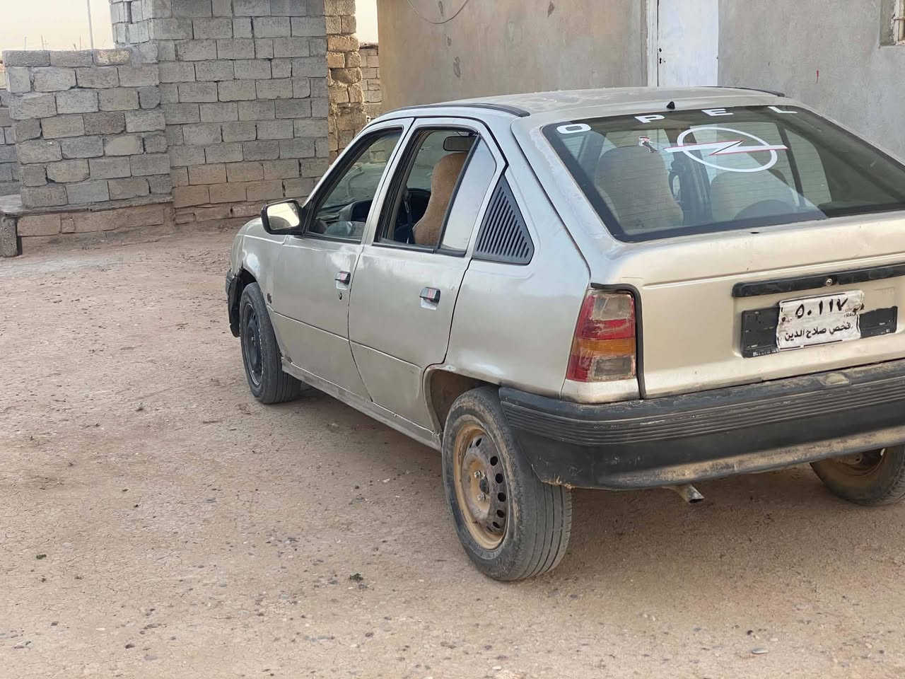 السلام وعليكم
للبيع اوبل كاديت 91 محرك 16 محرك كير شرط رقم صلاح الدين فحص راعيها من تكريت بدون خيسان شرط 
السعر 11 ورقه 
للاستفسار الاتصال ***********

