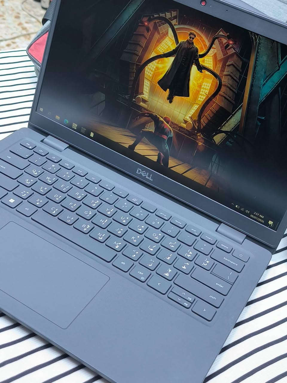 لابتوب Dell Latitude 3420
⚜️ المواصفات:
⚜️ المعالج: Core i5 — الجيل الحادي عشر
⚜️ الرام: 8 كيكا DDR4 (قابل للتطوير)
⚜️ الهارد: 256 كيكا SSD M.2
⚜️ حجم الشاشة: 14″ — دقّة FHD (1920×1080)
⚜️ كرت الشاشة الداخلي: Intel Graphics — 4 كيكا
⚜️ الكمية: متوفرة 35 قطعة
🎁 الهدايا والملحقات:
• حقيبة لابتوب
• شاحن لابتوب
• ماوس
• ماوس باد
• تغليف احترافي (داخل كرتونة)
🛡️ الضمان والخدمات:
• فحص اللابتوب و مقارنة المواصفات و النضافة قبل الاستلام عند المندوب.
• ضمان أسبوع كامل بعد الاستلام.
• تنصيب ويندوز حسب الطلب مع جميع البرامج الأساسية و Office مثبتة.
🚚 التوصيل: التوصيل متوفر إلى جميع محافظات العراق

📌 موقّعنا: بغداد الامين الثانية
💰 السعر: 325,000 دينار عراقي
***********
