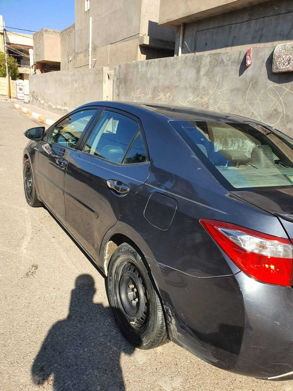 السلام عليكم للبيع كورلا موديل ٢٠١٦ ضرره بنيد وبا العراق جاملغ صفحه السايق بيه كم قطعه صبغ نحسبه حزام رقم سليمانيه باسمي السعر ١٢٥ وبيه مجال مكاني ديالى بعقوبة *********** مامتواجد ع الفيس اتصلو ع الرقم
