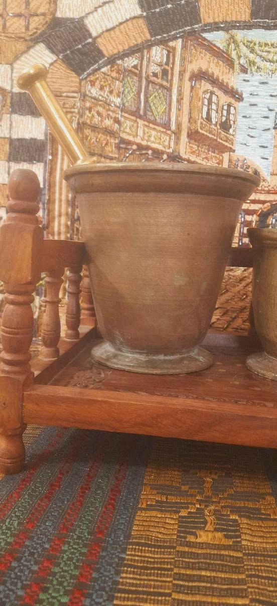 هاونات عدد 2 قياس 17 مع يده وقياس 13 بدون يده سعر الاثنين 125 الف مع توصيل نهائي ***********
