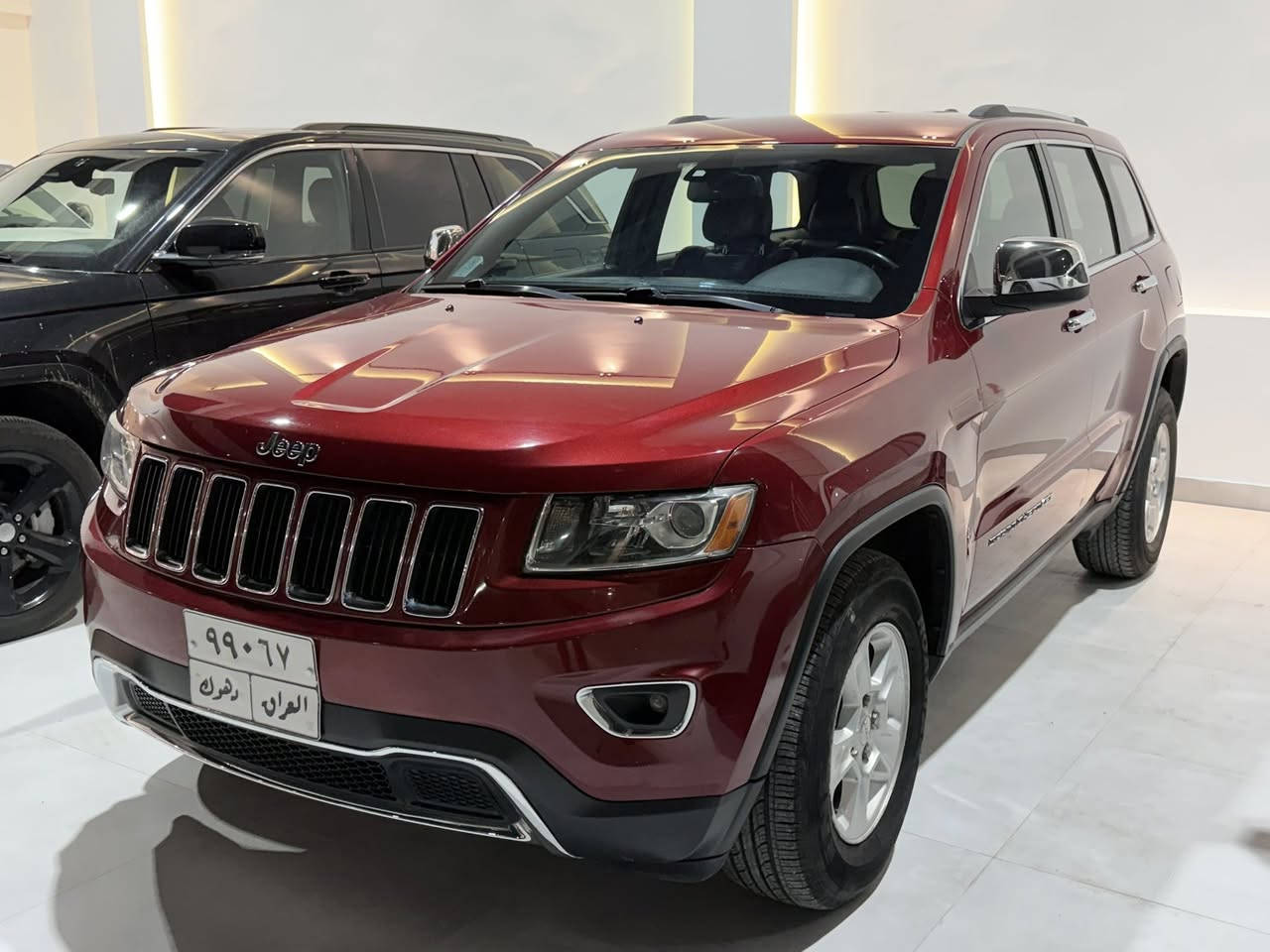 سعر مناسب جدا
جيب لاريدو٢٠١٤ 
لون ماروني 
رقم  دهوك 
المواصفات 
تحكم ستيرن 
بصمه 
محرك ٦ سلندر 
٣٦٠٠
مثبت سرعه 
كشن تدفية
شاشه 
كشن كهرباء
فوريل 
لايت عالي ناصي زنون منضومه 
سكنات زنون 
تبريد كامل 
كير ومكينه كفاله عامه 
تخم تاير جديد 
حداديه جديده 
بسمي 
مكان السياره دهوك 
وارد امريكي 
وارد امريكي كلين فقط جملوغ خلفي كلير امريكي 
السعر ١٧٧$ 
الاستفسار الرقم
 ***********
***********
