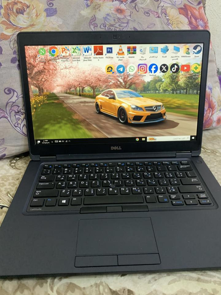 السلام عليكم لابتوب نوع دل للبيع موصفات بالصوره السعر190الف ***********
