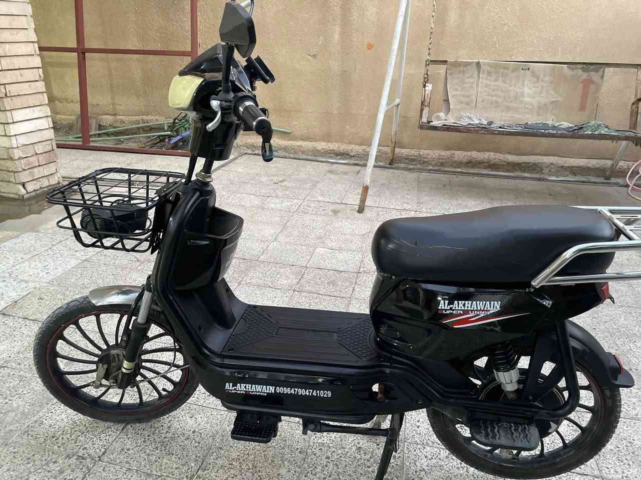 للبيع بعده زيرو مستعمل 3 اشهر فقط ع الفحص لون اسود لامع كله شغال سعر 350 وبي مجال مكان فلوجه للاستفسار ***********
