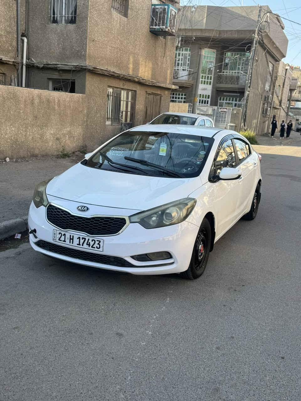 كيا سيراتو 2014 خليجي رقم سليمانية انكليزي سنوية لحد 2027 باسمي تحويل مباشر هزة جديدة محرك 1600دوش المرغوب 

بيه قطعتين صبغ فقط بدون دواخل جاملغ خلفي جه السايق وباب عكس السايق الخلفي فقط وشخط بسيط بلقمارة 

كير ومحرك جيد جدا تبريد ثلج تايرات وصدر جدد واي نقص مابيهه رايدهه 108 وبيهه مجال مكاني حي الجوادين 

***********
