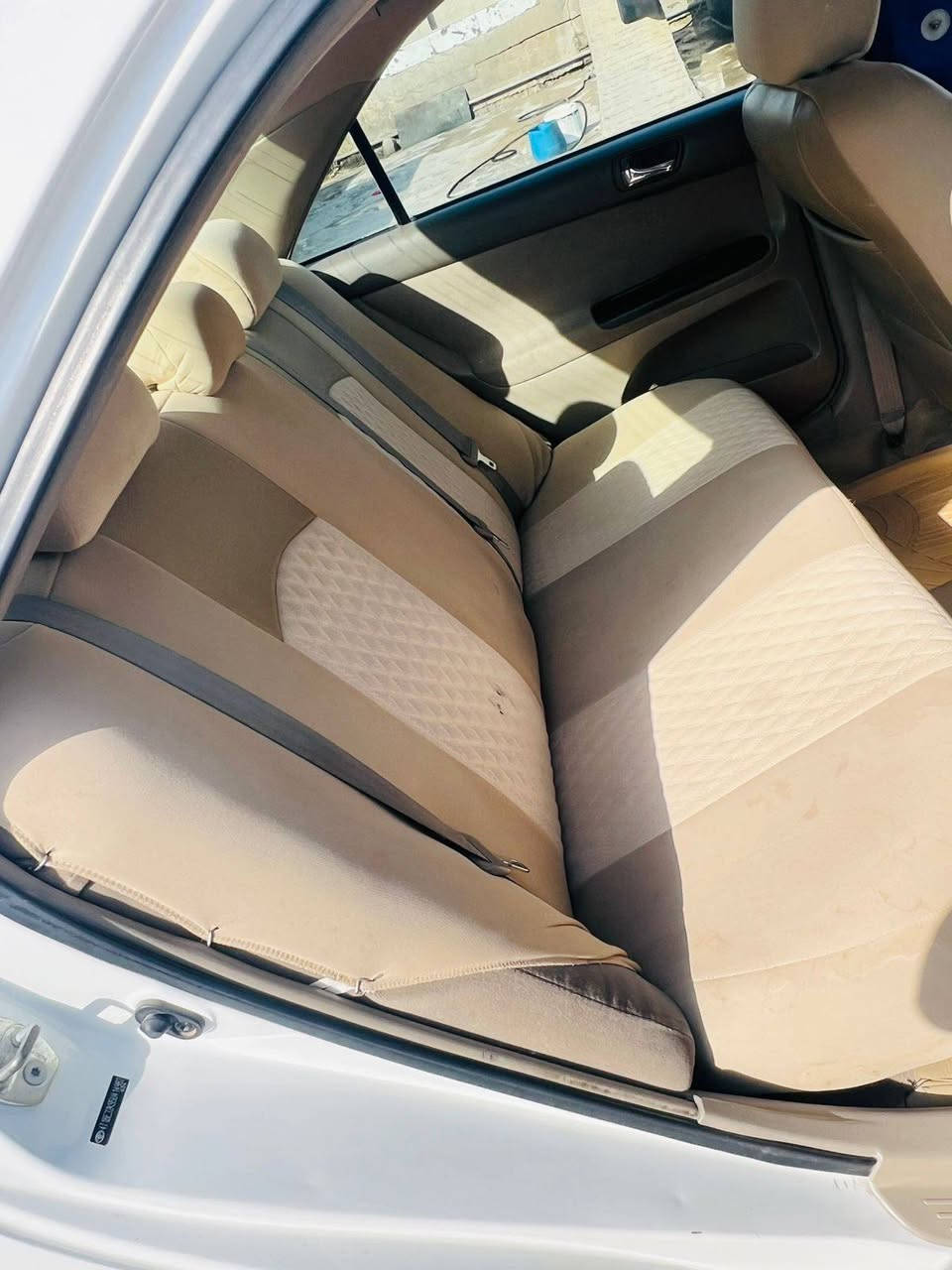 كامري ٢٠٠٥وارد امريكي سياره تبديل ٣قطع بدون دواخل
سياره جاهزه من كلشي جديده مال جناي 
السعر ١١٠مجال بسيط
مكانه الفلوجه الكرمه 

***********

***********
