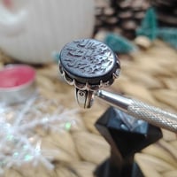 خاتم • حجر الحديد الصيني • نقش ٢٧ رجب