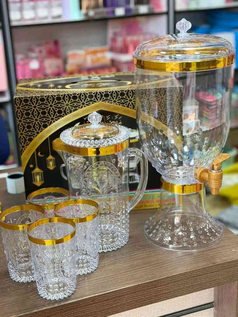 سيت ترمز اكرلك...
مع دولكه اكرلك مع سيت كلاصات 4 قطع...

سعر السيت الكامل : 10 الاف

العنوان :الديوانيه شارع سالم قرب مدرسة الرساله مجمع سنتر باريس للمواد المنزلية مع توفر خدمه التوصيل


**إذا كنت صاحب هذا الإعلان وتريد حذفه لأي سبب، رجاءا أرسل رسالة إلى الدعم الفني**