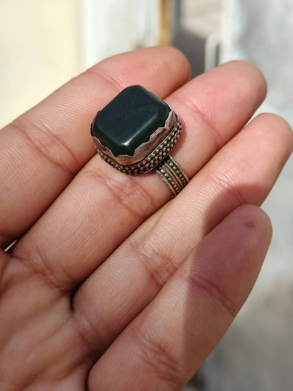 يشم يمانيه قديمه صياغه سبع معادن تحفه


**إذا كنت صاحب هذا الإعلان وتريد حذفه لأي سبب، رجاءا أرسل رسالة إلى الدعم الفني**