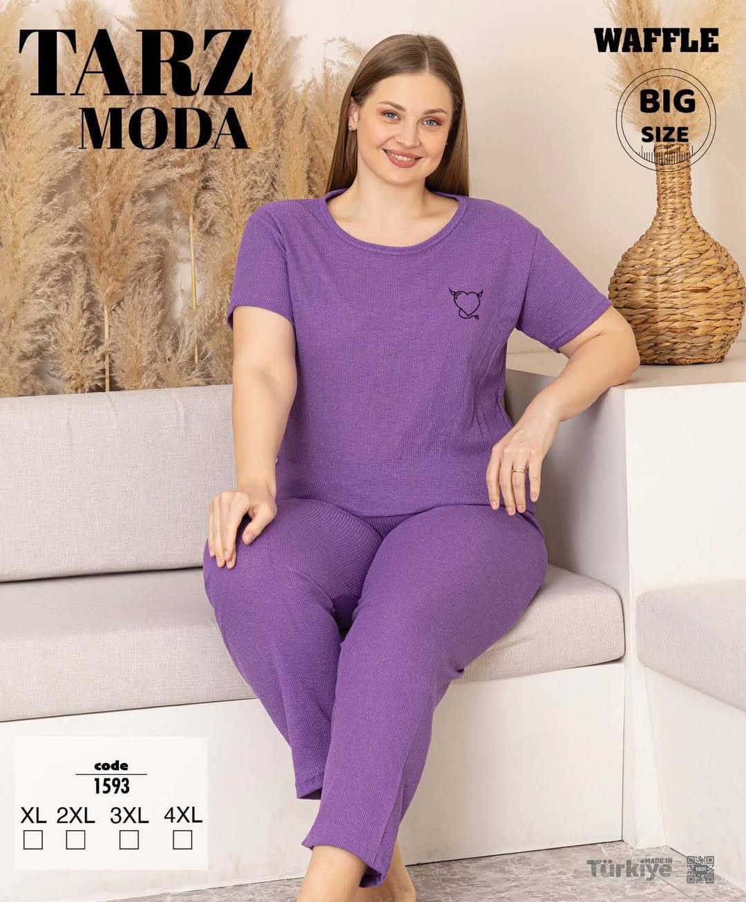 بيجامات نسائي قياسات كبيرة
نوع القماش وافل
سيري اربع قطع XL 2XL 3XL 4XL 
الشحن من اسطنبول
البيع جملة فقط

Women's Plus Size Pajamas
Waffle Fabric
Four-Piece Set (XL, 2XL, 3XL, 4XL)
Shipping from Istanbul
Wholesale Only
📞00905357217071
#بيجامات #fashionblogger #استيراد_ملابس_تركية #pijama #wholesale #جملة


**إذا كنت صاحب هذا الإعلان وتريد حذفه لأي سبب، رجاءا أرسل رسالة إلى الدعم الفني**