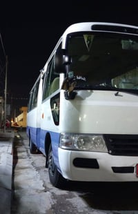 كوستر مديل 8 جاهزة مكينة كير اكسن تخم تاير جوبلس عالي حدادية تبريد كشن...