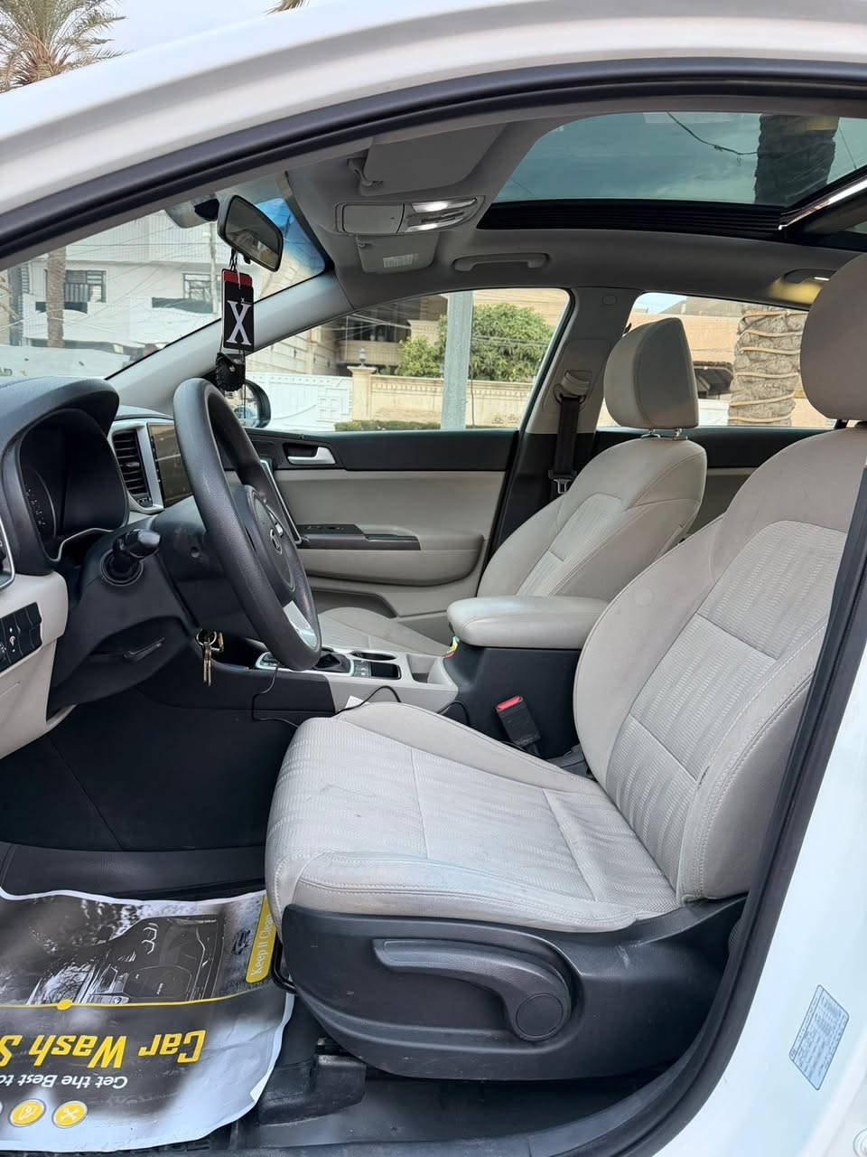 سبورتج 2020
خليجي مكفوله كفاله عامه 
فول عدا بصمه 
بنرما 
شاشا اندرويد 
كامرا دواره 
مود درايف 
حساس امامي خلفي 
اشاير بل مري 
مانع انحدار 
ويل كروم الجبير 
قطعتين تبريد 
محرك 2000 دوش مكفول 
رقم اربيل شرط التحويل 
مكان سياره بغداد سيديه 
سعر 196 
***********
