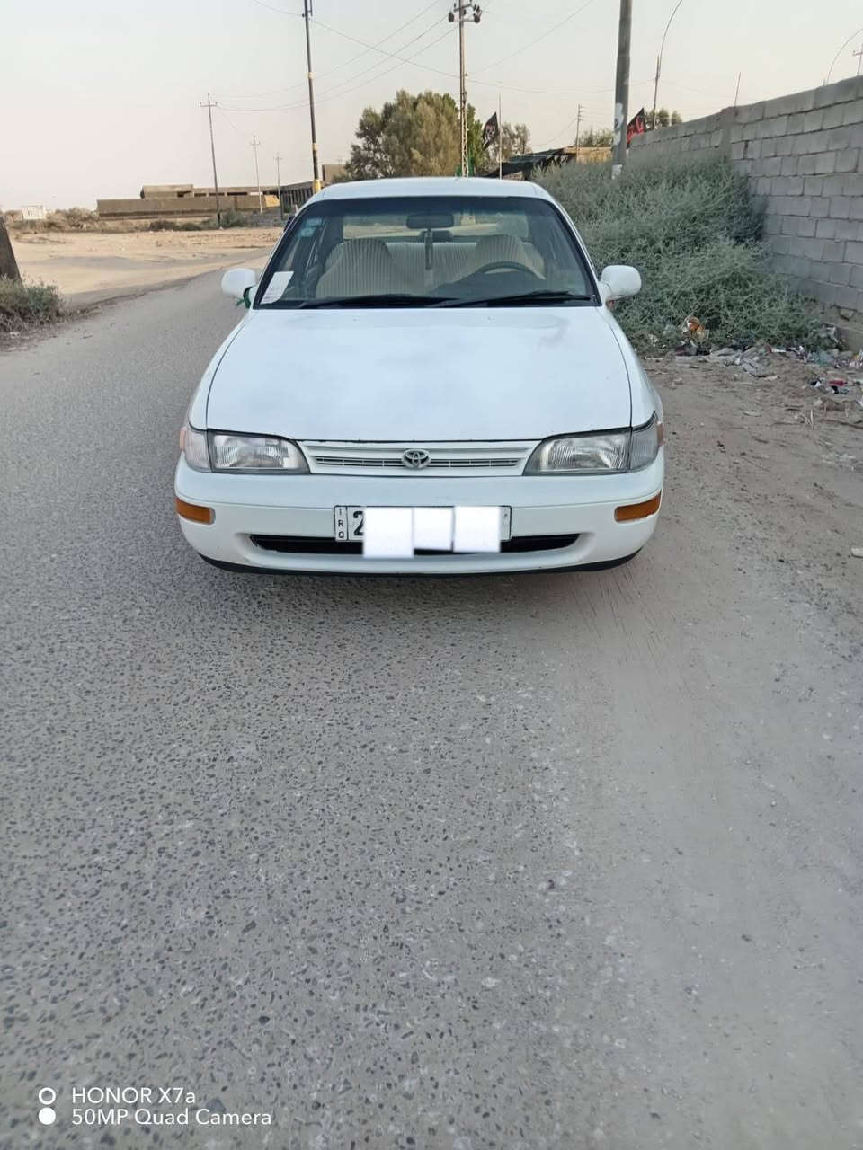 يالله كورله موديل ٩٥ مكفوله ضربه والكصه ونقل جثه مكينه وكير حداديه تخم تاير تبريد السياره جاهزه رقم جديد بسمي شرط تحويل السعر ٥٧ وبي مجال كلش بصيط مكان السياره سوق الشيوخ ***********
