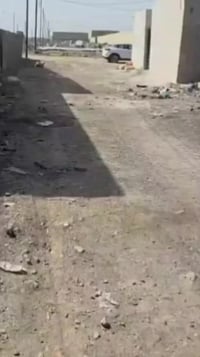 قطعه ارض للبيع في مدينه الصدر رشاد قرب قاعده مساحة 112متر وجهه 8 نزال ...