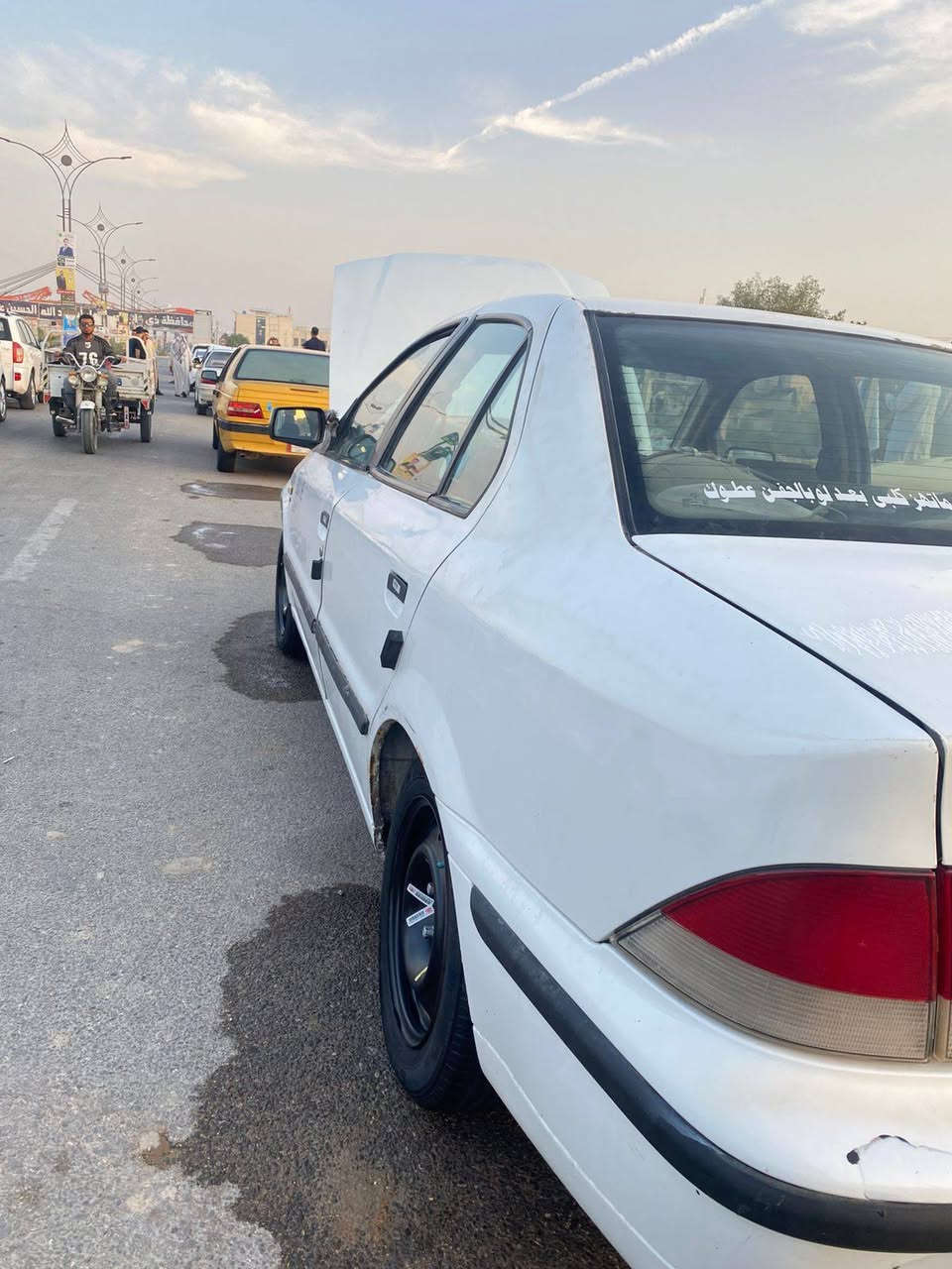 سلام عليكم  سمند موديل11 البيع
مكينه توه مجفته تجفيت عام عينه وصينه جديد  سالف جديد  مبدل بيه جاملغ امامي مال عبري  الحداديه نص عمر   
سنويه ال27 مكان سياره ناصريه مركز وتحويل مباشر  
السعر 31وبيه مجال  
***********
