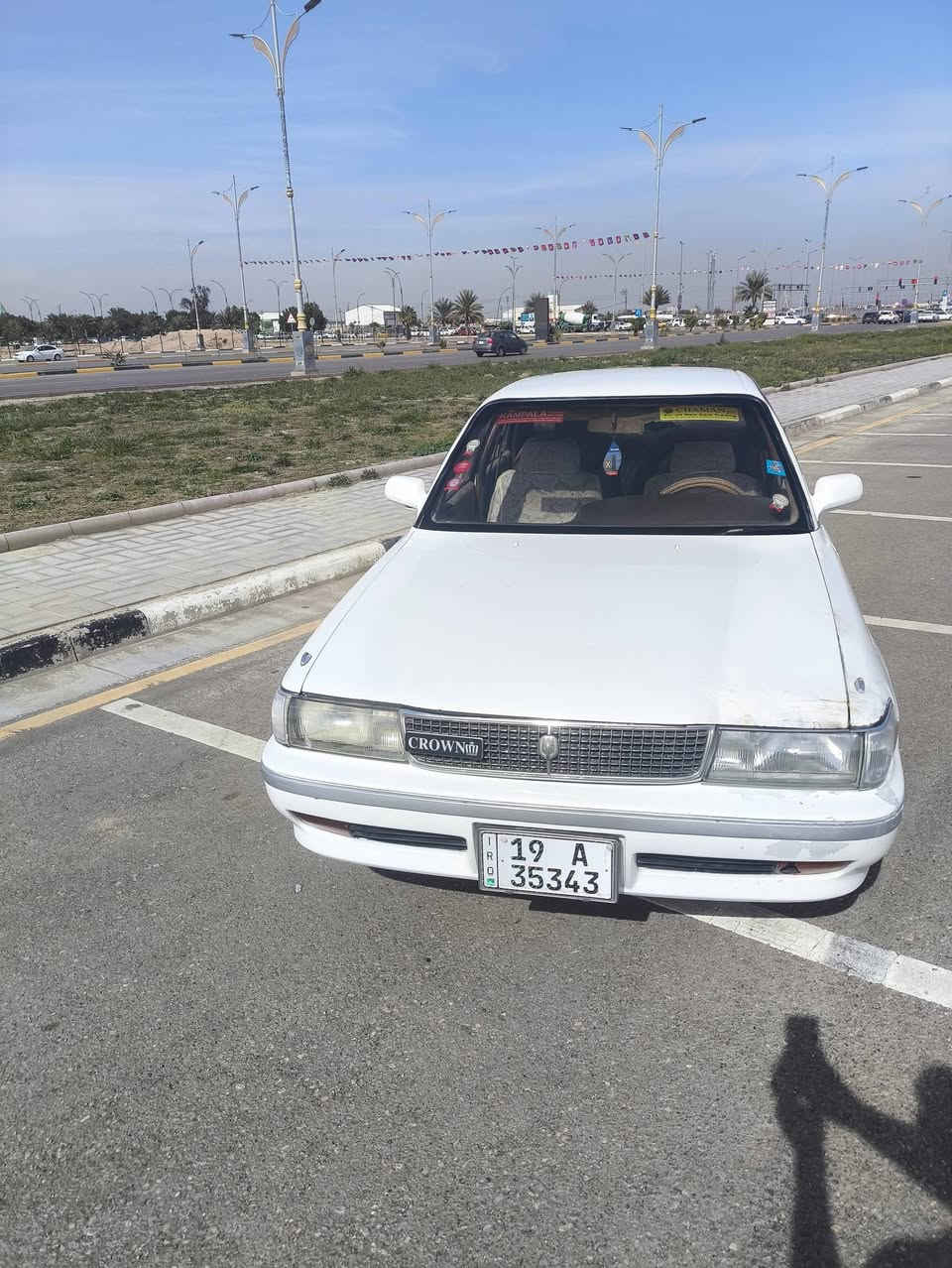 السلام عليكم
مارك كربلائي 91 
السياره جاهزه من كلشي 
كير جديد
مكينه كفاله
تبريد ثلج
كهربائيات كلها شغاله 
حداديه جديده 
رقم كربلاء باسمي 
مكان السياره كربلاء 
السعر 57
***********
