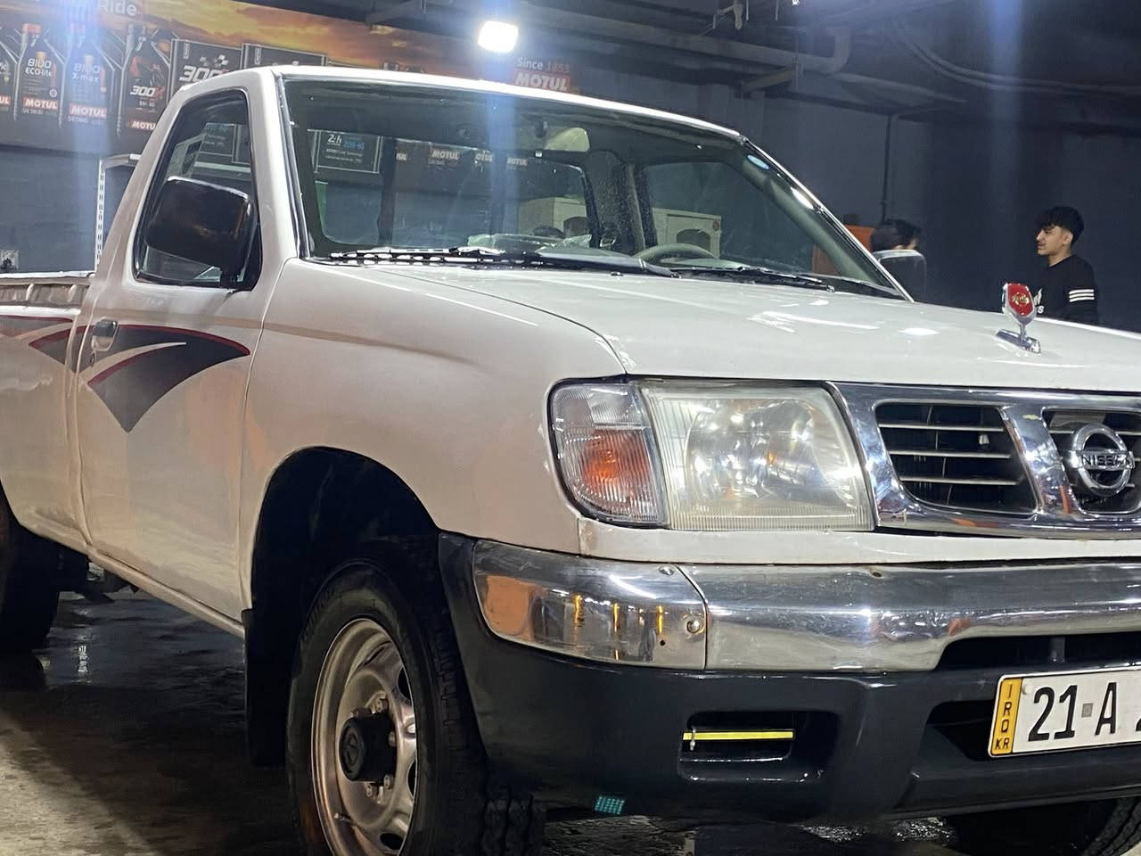 بيكاب نيسان موديل ٢٠٠١  مصبوغ عام مو مقلوب  كير محرك  مضبوط رقم  سليمانيه أوروبى جديد  سنوية مجدد لحد ٢٠٢٩    ***********
