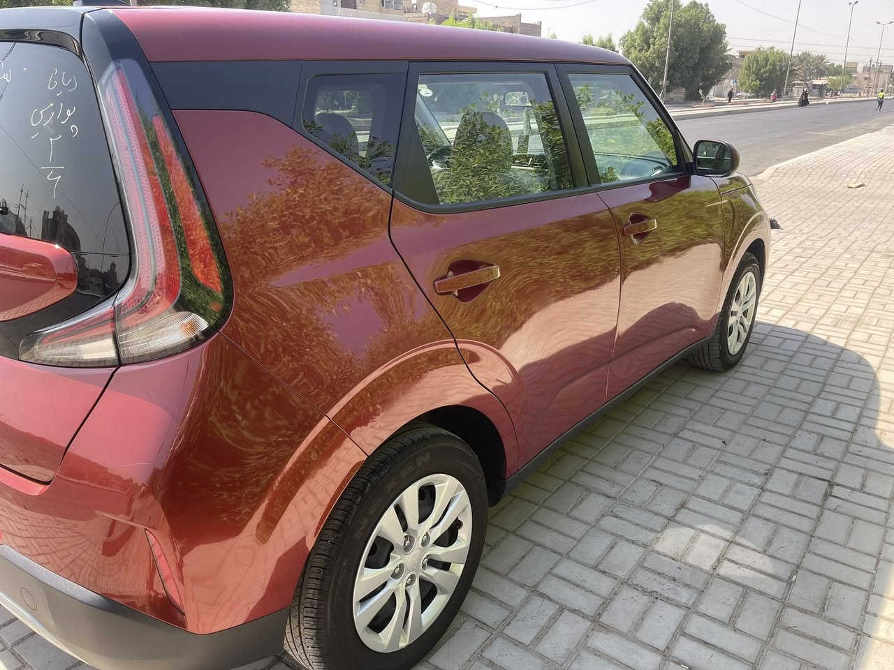 سلام عليكم
كيا صول البيع 
حادث السيارة باب الصدر معدل وباب الخلفي مبدل 
السيارة رقم أربيل هزة جديدة بسمي 
ماشية 20000 الف مايل 
موديل 2023 
داخل ابيضّ 
شاشة كار بلي 
ويل حجم 16
تحكم جهتين استيرن 
حجم المكينة 4سلندر 
2000cc
مكان السيارة بغداد 
الستفسار 
***********
