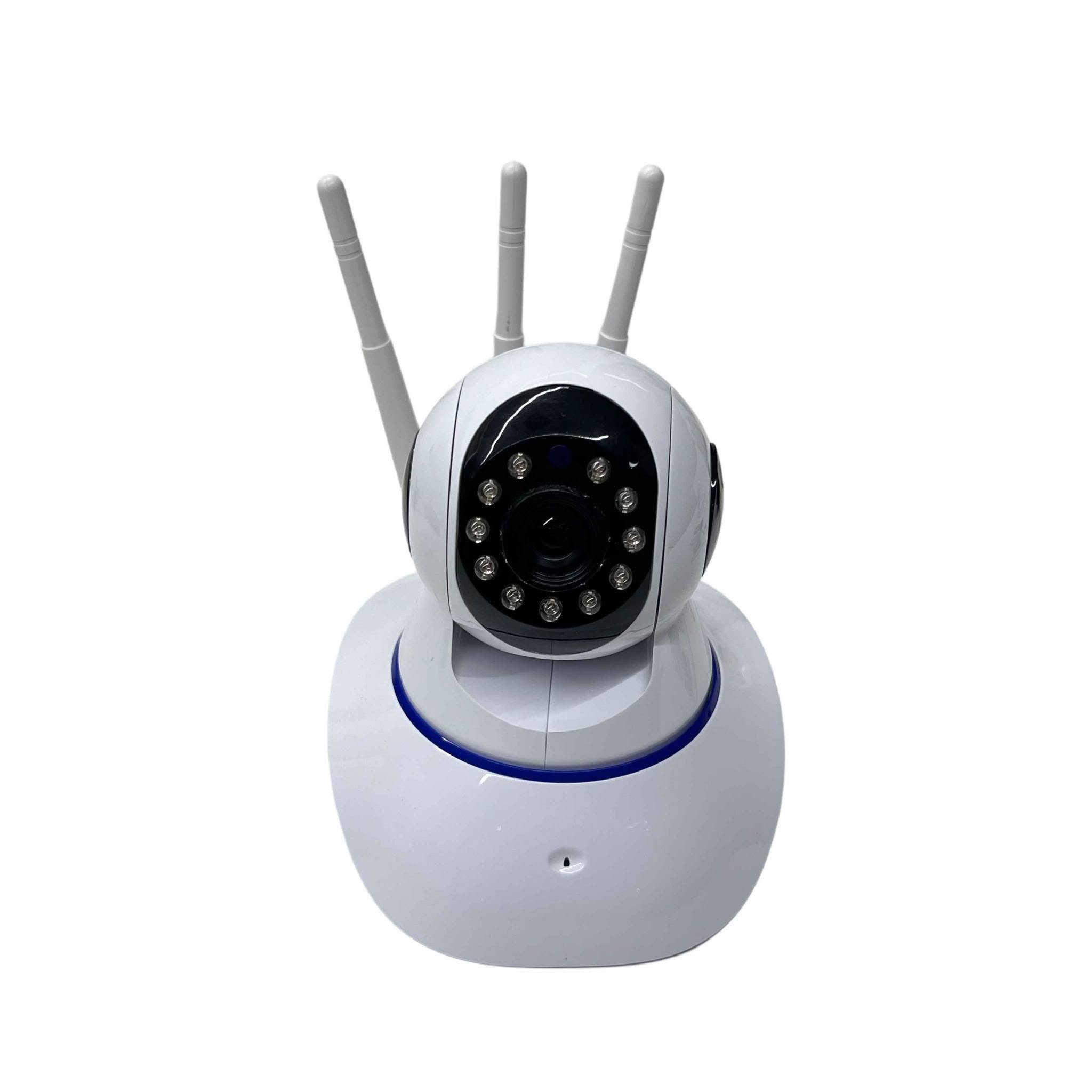 كاميرا المراقبة الذكية Z-3063 بدقة HD مع خاصية التحريك والاتصال اللاسلكي

• حل أمني متكامل وذكي لمراقبة منزلك أو مكتبك مباشرة عبر الهاتف المحمول من أي مكان في العالم.

• تصوير عالي الدقة (HD) يضمن لك رؤية تفاصيل واضحة بفضل مستشعر CMOS المتقدم.

• تغطية شاملة للمكان بفضل محرك داخلي يسمح بتحريك الكاميرا بزاوية 355° أفقياً و120° عمودياً.

• تواصل صوتي باتجاهين تتيح لك سماع ما يدور في المكان والتحدث عبر الكاميرا مباشرة.

• رؤية ليلية متطورة مدعومة بـ 11 صمام IR LED لتوفير رؤية واضحة في الظلام الدامس لمسافة تصل إلى 10 أمتار.

• سهولة التثبيت والاتصال تدعم الاتصال اللاسلكي (Wi-Fi) أو السلكي (Ethernet) مع ميزة إعداد WPS السريع.

المواصفات:
• جودة الفيديو: تدعم دقة 1080p / 640360 / 320240.
• المستشعر: 1/4 CMOS Sensor.
• زوايا الحركة: 355° درجة أفقياً و 120° درجة عمودياً.
• الرؤية الليلية: نظام IR-cut مع 11 وحدة IR LED بمدى 10 أمتار.
• الاتصال: يدعم Wi-Fi (IEEE 802.11b/g/n) ومنفذ إيثرنت RJ-45.
• التخزين: تدعم بطاقات الذاكرة من نوع Micro SD (TF Card).
• الطاقة: مزود طاقة خارجي DC 5V/2A.
• استهلاك الطاقة: 5 واط (كحد أقصى).
• بيئة العمل: تتحمل درجات حرارة من 0° إلى 55° درجة مئوية.

محتويات العلبة:
• كاميرا المراقبة الذكية (Intelligent Camera).
• قاعدة تثبيت (تسمح بالتركيب على المنضدة، الجدار، أو السقف).
• دليل الاستخدام السريع. بغداد, العراق


**إذا كنت صاحب هذا الإعلان وتريد حذفه لأي سبب، رجاءا أرسل رسالة إلى الدعم الفني**