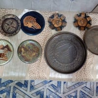 نحاسيات تعليق • ٨ قطع • مقاس بالصورة