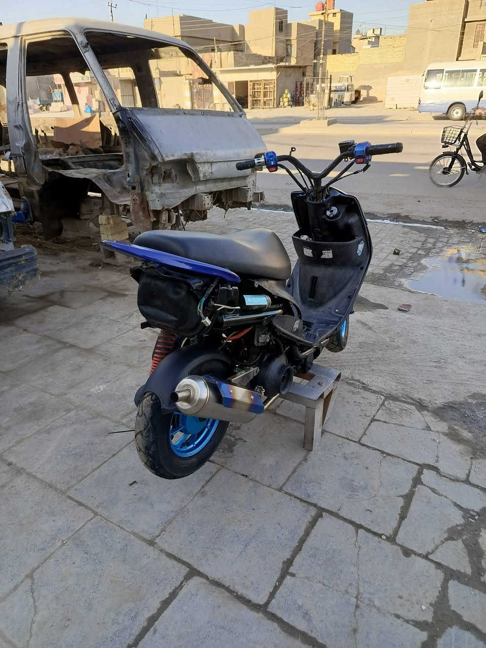 السلام عليكم دراجه ماكس عدله 55مكينه كلجات رياضي  سلف هندر مكاني البياع تقاطع درويش سعره 450 رقم الهاتف ***********
