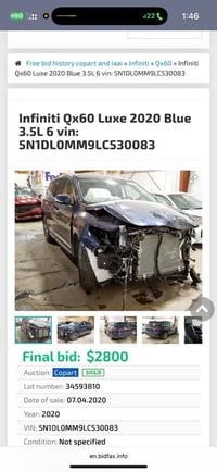 انفنتي QX60 • ٢٠٢٠ • ٦ سلندر