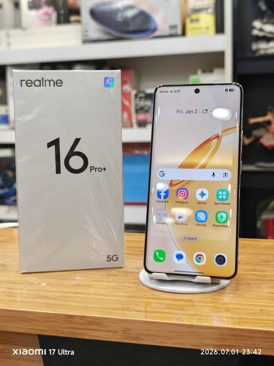 ريلمي 16 برو بلص ذاكرة 512 استخدام اسبوع فقط كامل ملحقات للبيع فقط
السعر 700 الف بينما سعر الجديد 790 الف

***********
*********** البصرة, العراق
