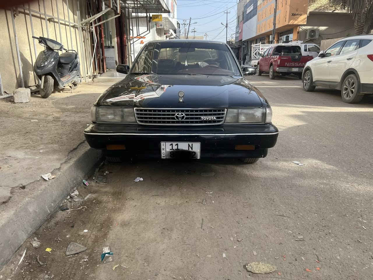 كروسيدا موديل 1989 ايسر بلاد مكينه بلاد 22R رقم إنكليزي بغداد مشروع وطني راعيهه يريد تحويل مكفوله من العيب الشرعي بدون ضربه تبريد شغال مصبوغه اثر جراد للاستفسار ***********  غير متواجد عالفيس مكاني البصرة القرنة السعر 60
