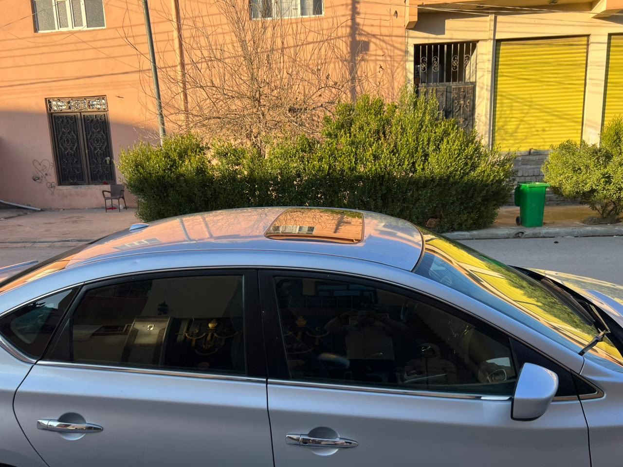 نيسان سنترا امريكي فول 103ياجوي (4(ورقه خورمايل ياس سر دعمه ك خفيف يات بشتي دا سعر  120مجال ***********
