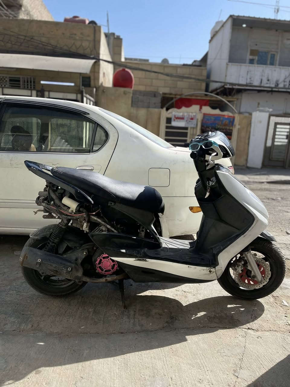 سلام عليكم سكنس فحل قبق نفخ ياباني لبيع فقط نضيفه مكينه جديده 58 كلجات WF كتف اربع اشاير قبق فلاوين وقطره مال دهن اكسل لايت زنون عالي ناصي بيهن نواعم يعني نكره سف وهندر دراجه غراض كامله موجوده مكان بغداد *********** واتس نقصها بس باتري
