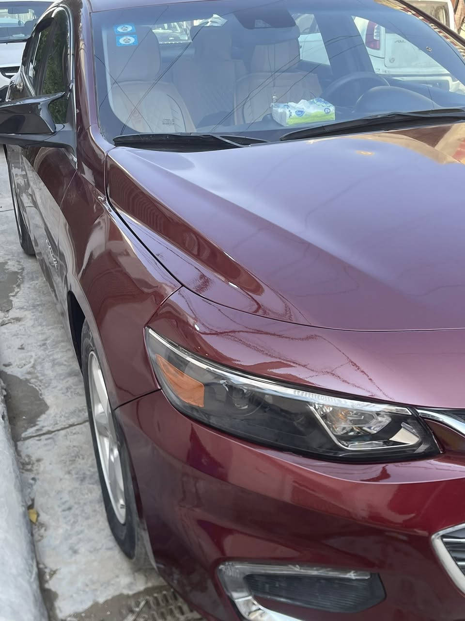 ماليبو ٢٠١٦ حمره
رقم انكليزي سنويه لغاية ٢٠٣٠بسمي هزه جديده 
محرك ١٥٠٠ تيربو مكفول 
كير كفاله 
السياره ماشيه ١٥٧ الف 
تشغيل بصمه اربع ابواب بصمه كاميرا خلفيه شاشه تحكم ستيرن ٤ جهات 
تخم تاير جديد باتري جديد 
منضومة تبريد جديده 
راديترات جديده 
سياره ادامه ترتيب البجم كامله عليها 
الرقم *********** 
السعر ٩٠
