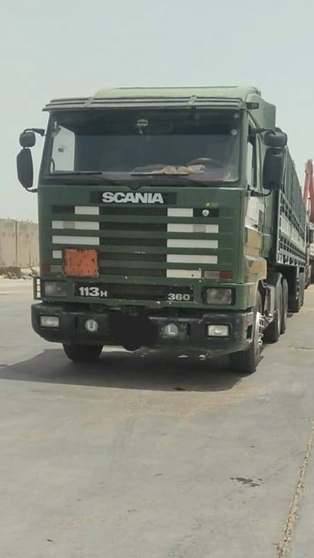 السلام عليكم
للبيع تريلة سكانيا بطه سنكل جوبليس 113 

موديل 1995 رقمه دهوك تحويل شرط 

مكينة فحمي 

الكير 900

شاصي 10

بم عادي 

عربانة ثلاثة محاوير أوربي طخم تواير 11 R

رقم الهاتف / ***********

العنوان / محافظة نينوى/ قضاء تلعفر
