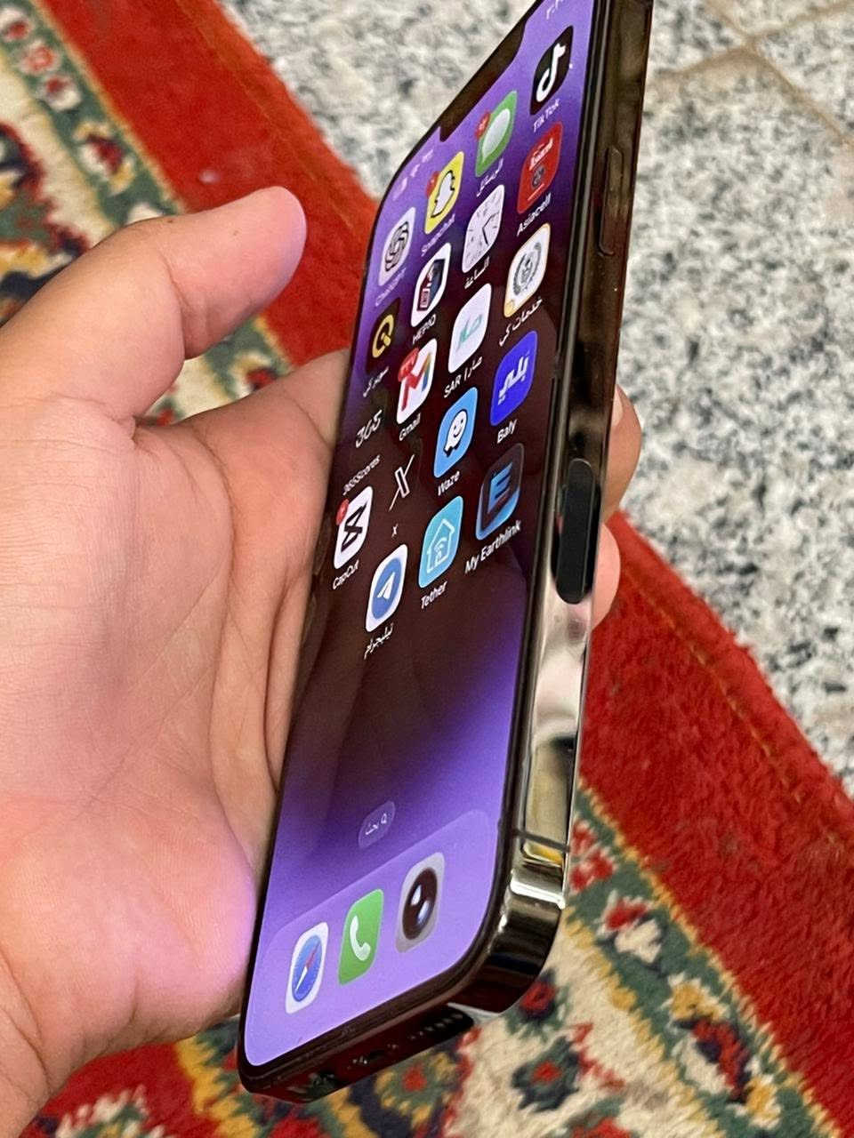 ايفون ١٣ برو ماكس ذاكرة ٢٥٦ نموذج M الامريكي بطارية ٤٨ جهاز ما مستبدل بية اي قطعة


**إذا كنت صاحب هذا الإعلان وتريد حذفه لأي سبب، رجاءا أرسل رسالة إلى الدعم الفني**