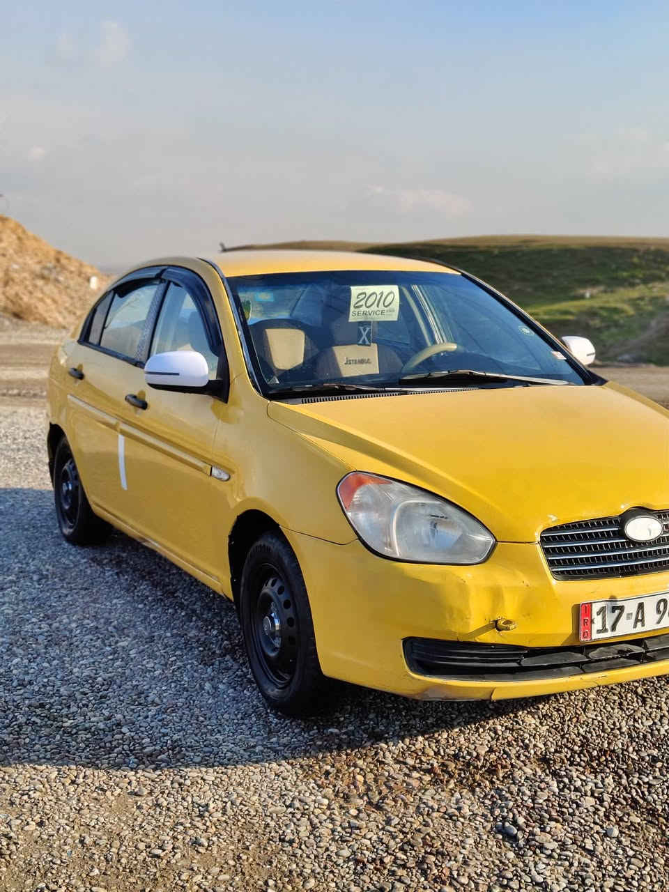 ✋🏻⬅️اكسنت دبدوب
✋🏻⬅️موديل 2009🚕
✋🏻رقم مثنى دولي بسمي شرط التحويل
✋🏻⬅️محرك 16 شرط  🚂
✋🏻⬅️ السياره كير عادي 
✋🏻⬅️ ضرر خلفي معدل عل بارد
✋🏻⬅️بيها منظومة غاز  
✋🏻⬅️ طخم تايرات، حدادية، كهربائيه باتري جديد  كلو جديد، السيارة جاهزة ما تصرف عليها دينار 

***********
***********
