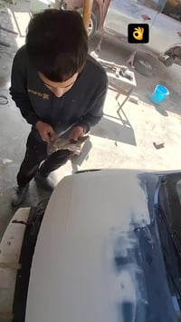 معجون سيارات • صلبة • بياضه