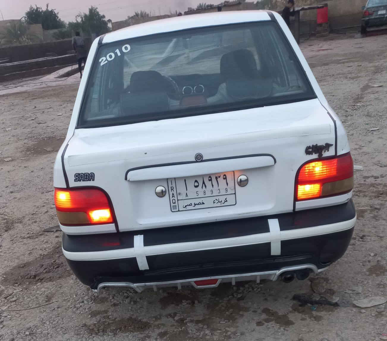 السلام عليكم
سياره سايبه موديل 2010 للبيع رقم كربلاء سنويه تنتهي 2030 سعر السياره 28 وبيه مجال مكان النجف خان النص اي استفسار اتصل ***********
