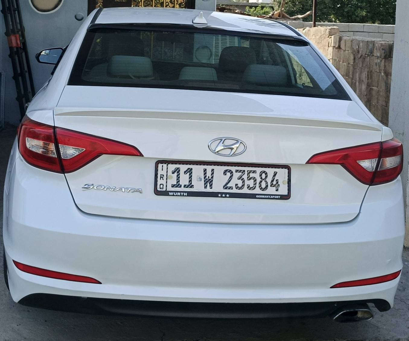 سلام عليكم
سوناتا للبيع موديل 15 كلين بدون حادث كير محرك كفاله 
سياره جاهزه من كلشي للتواصل   ***********
