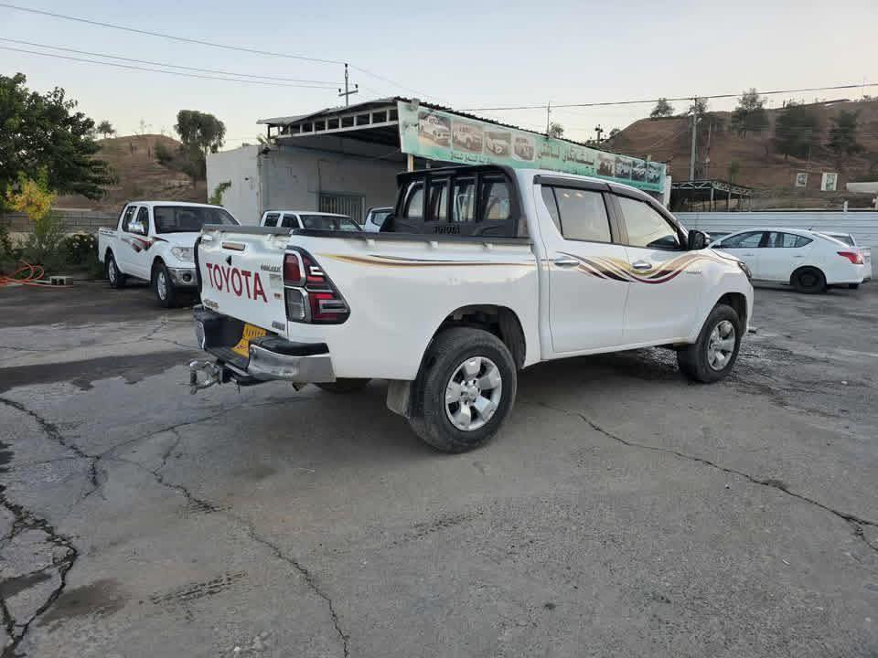 ئۆتۆمبێل :توێتا هایلۆکس 2018

 شەریکە جیهان سەیارەیەکی نمونە لەجوانی 

 ســــعر $ یەک کۆمێنـت بکە راســـتەوخۆ بــۆ دێـــت🟢

170 هەزار ڕۆیشتوە
. سەنەوی بەسەر چوە. 
ئەوەندەی لەوێنەکە دیاری کراوە سبوخی هەیە 

ژمارەی خاوەن سەیارە👈: ***********
