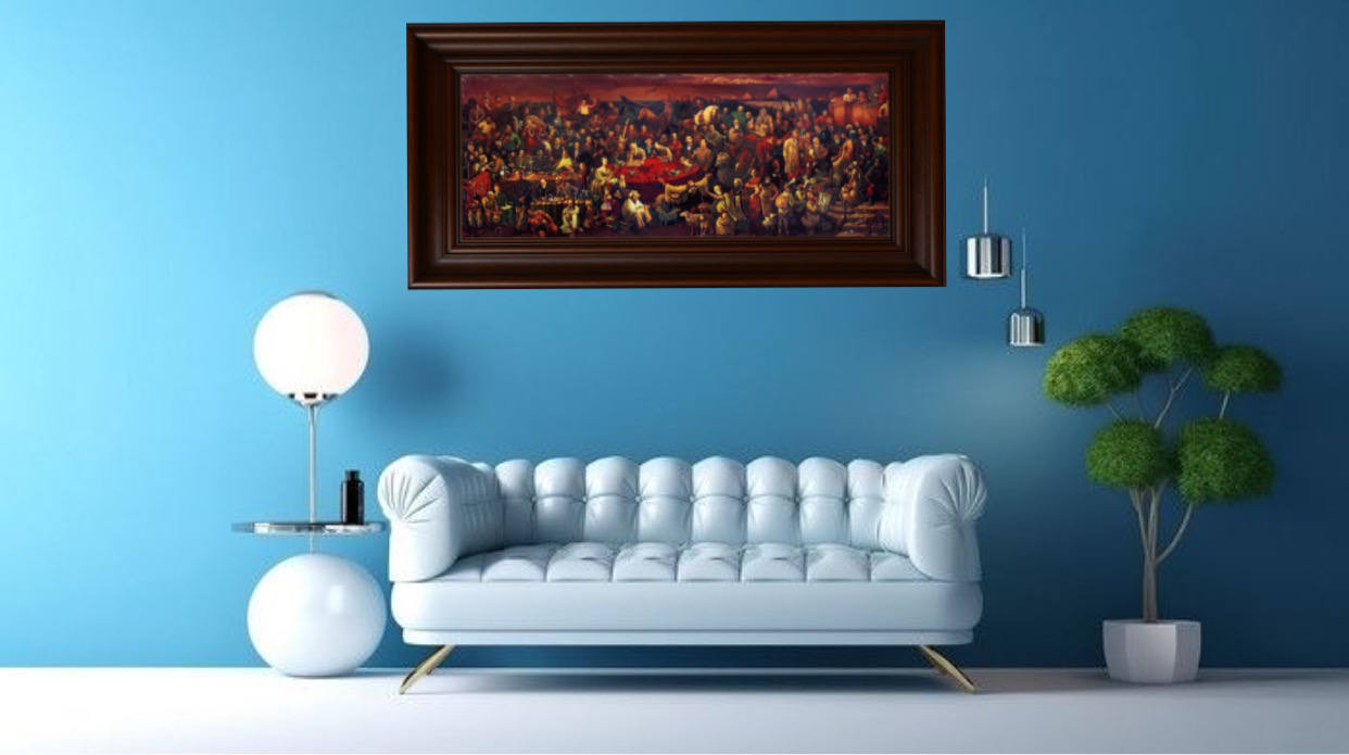 الاول مرة في كربلاء أصحاب المقاهي والمطاعم والكافيهات والمكاتب ... واجمل هدية تقدم  طبع لوحة مشاهير العالم لأكثر من 100شخصية تاريخية وعالمية بأحجام وقياسات مختلفة طبع على قماش فلكسمات440 غم  بدقة عالية بإطار خشبي مخفي من الداخل للطلب والاستفسار الاتصال على الارقام التاليه..
***********
*********** 
القياسات 
50*100السعر 45الف
60*120السعر 55الف
70*140السعر 65الف 
80*160السعر 75الف
90*180السعر85الف
100*200السعر 100الف 
هنالك قياسات اكبر وحسب الطلب ... 
طباعة كافة اللوحات والصور وحسب الطلب أيضا ...
