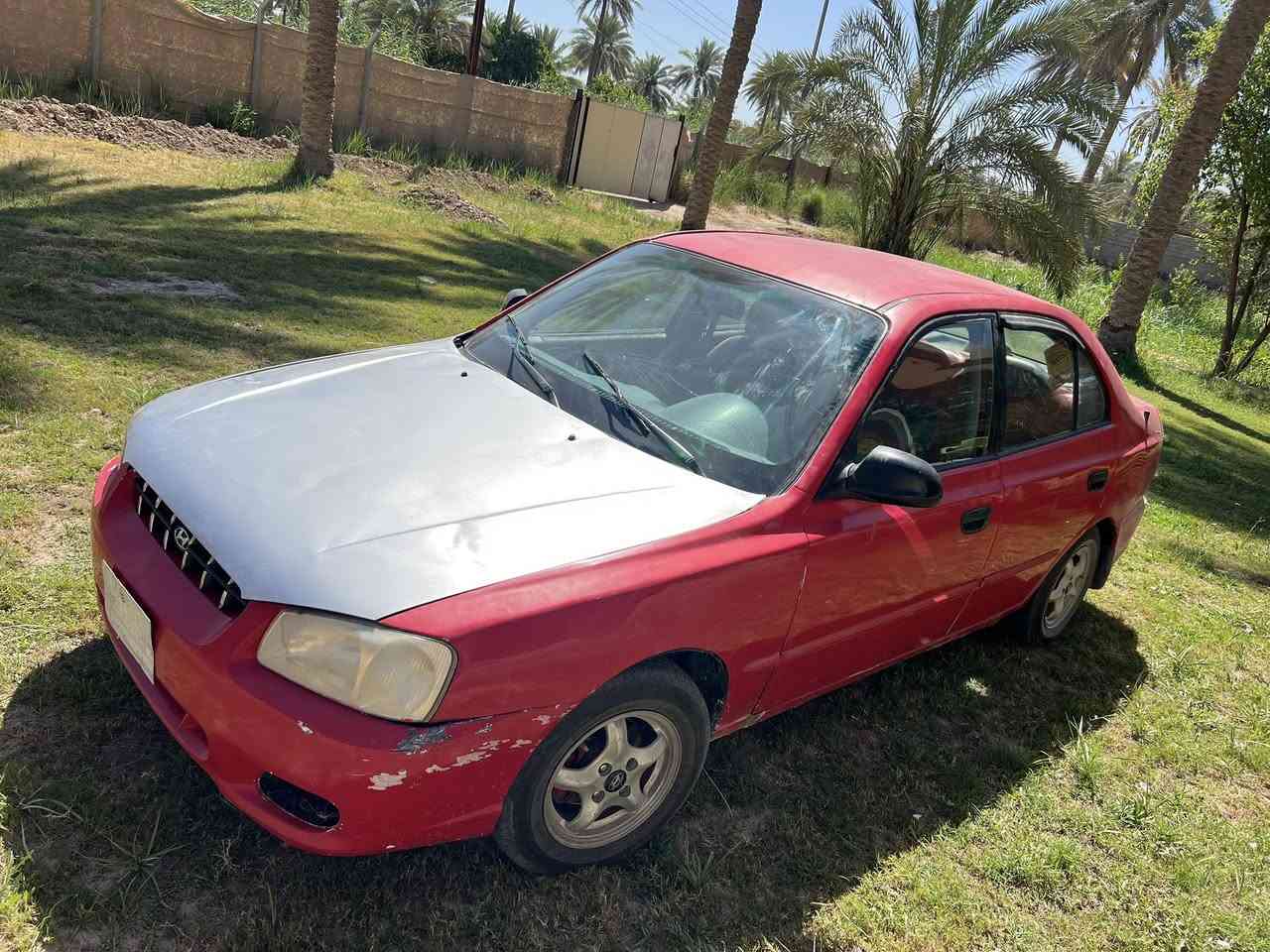 سلام عليكم اكسنت 2000 كير عادي  صبغ عام رقم الماني بغداد ***********

