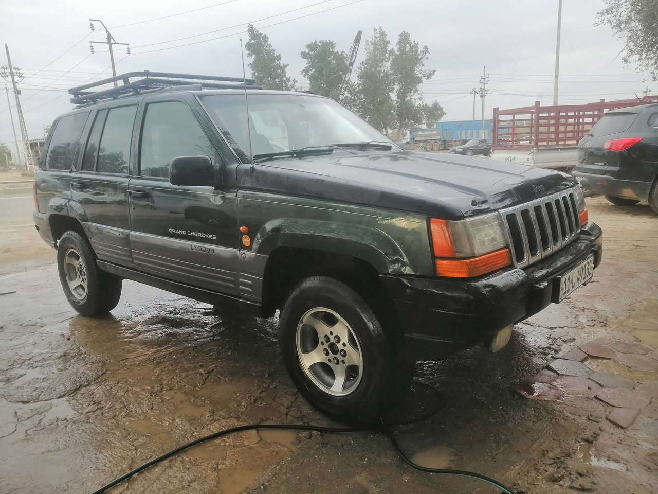 جيب شيروكي كراند 96 رقم بغداد انكليزي سنويه مجدده لل 2030 كير محرك vvt 3000 مكفولات حداديه ممتازه باتري جديد.. كشر مكفول من اي ضربه عظمته بلاديه داخل نظيف كشنات بلاد بدون دوشمه فقط التبريد.. تفرعات كامله بس مايشتغل الباقي كله كامل.. كهربائيات شغاله.. جام كهربائي.. اشاير.. زراكات.. كله مظبوط... سياره شغل وطلع.. حماوه ممتازه راديتر جديده لاتفكر ترفع البنيد... السعر 50 مجال جدا قليل. مكاني واسط العزيزيه.. تحياتي للجميع...


**إذا كنت صاحب هذا الإعلان وتريد حذفه لأي سبب، رجاءا أرسل رسالة إلى الدعم الفني**