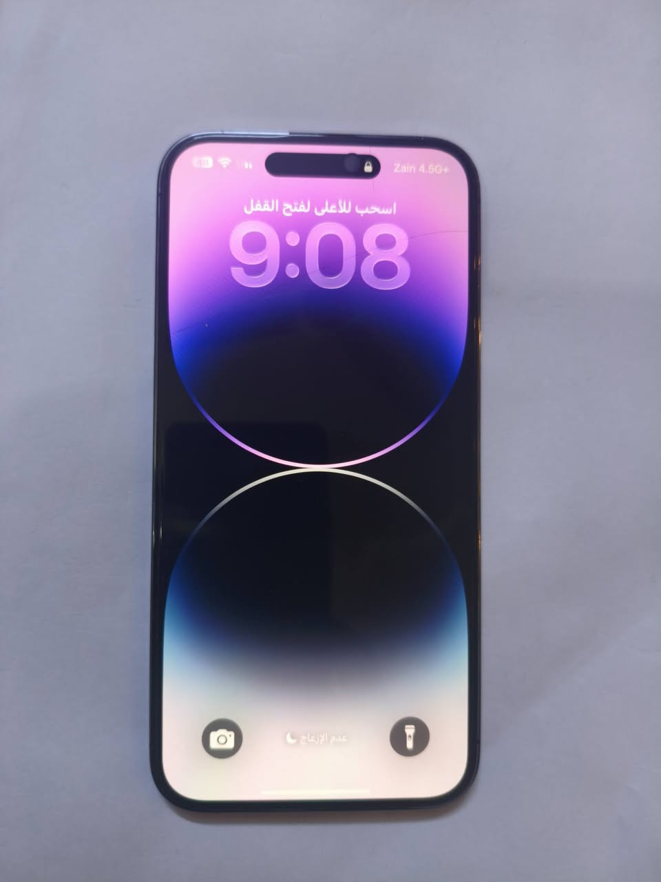 ايفون 14 برو ماكس للبيع فقط
جهاز نضيف ما داخل صيانه شرط على الفحص
ذاكره للجهاز 256
والبطاريه 89 
جهاز شخط ما بي
السعر 900
***********
