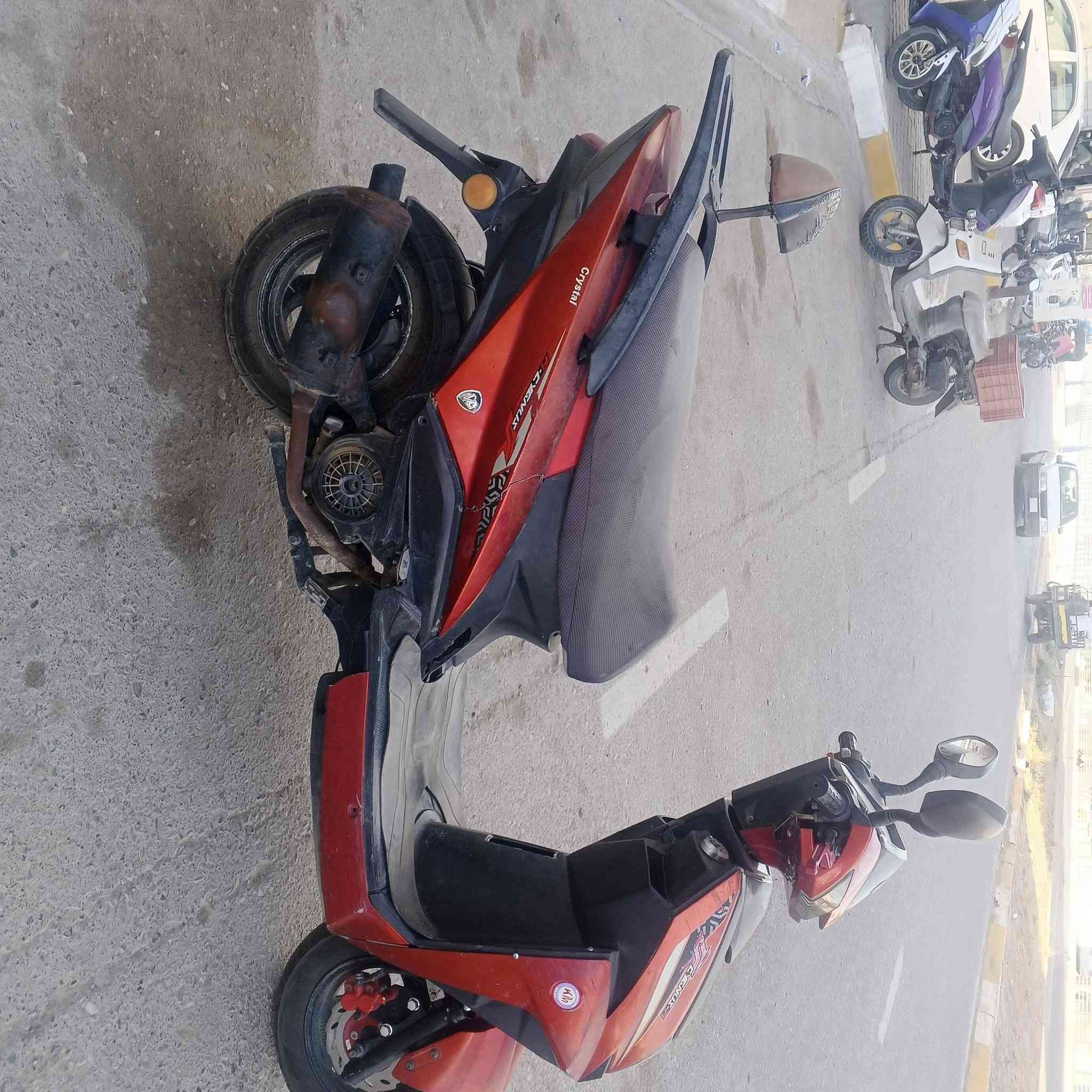 سلام عليكم دراجه للبيع 🛵سعر خاص رقم ‏‪***********‬‏
