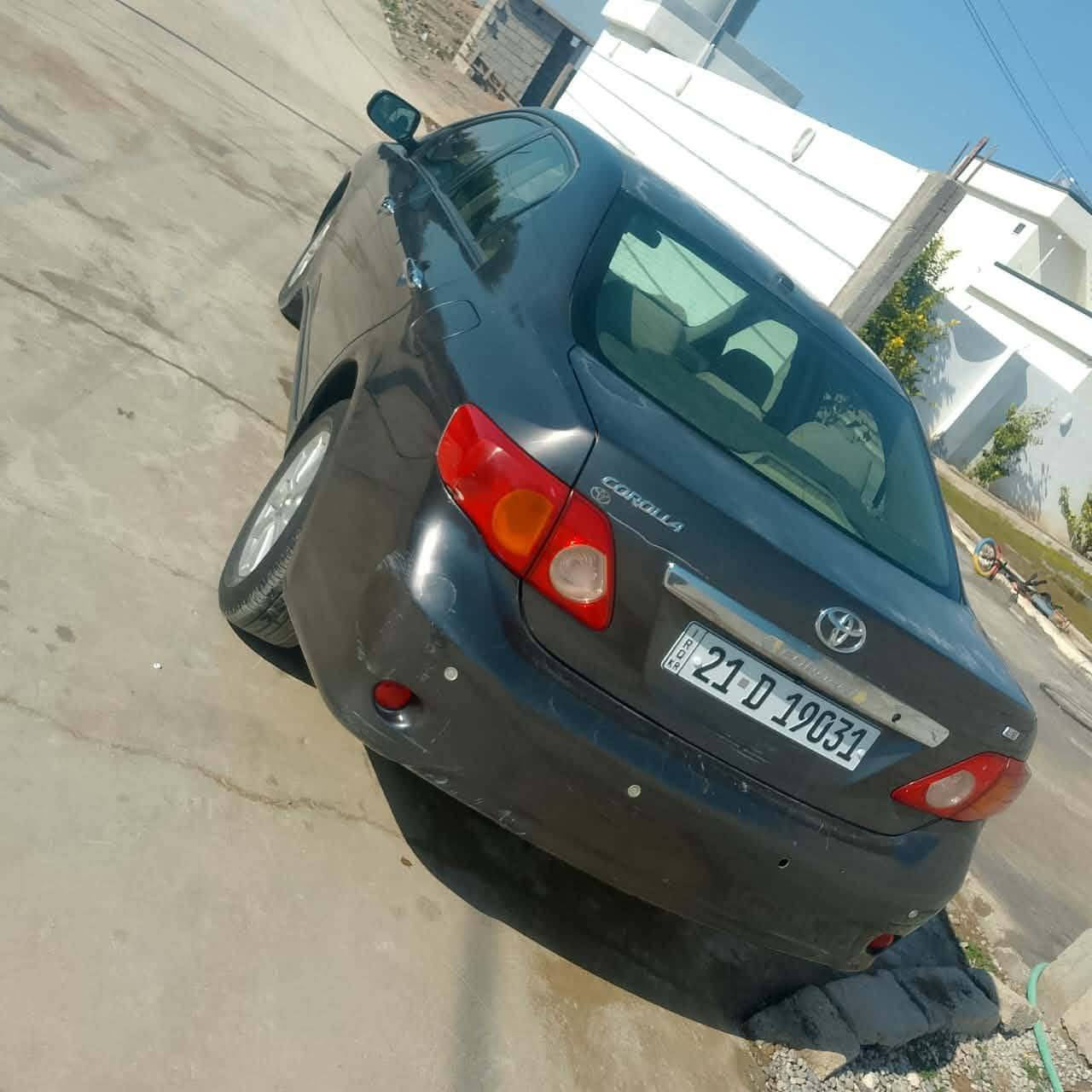 للبيع
كورلا 2010 كندي رقم سليمانيه سنويه لل30
دفتر بانزين كير محرك شرط صدر تريد دبلات امامي 
تريد تحويل تريد وگاله 
الضرر ثلاث قطع 
كهربائيات كامله سياره جاهزه وحلوه 
المكان الحويجة 
السعر 115 وبيها مجال 
للأستفسار ***********
